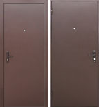 Входная металлическая дверь Стройгост 5 РФ металл/металл ВО
