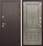 Входная металлическая дверь Титан Букле антрацит Ясень Графит Эмаль