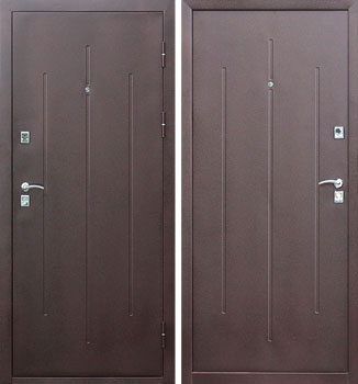 Входная дверь Стройгост 7-2 металл/металл